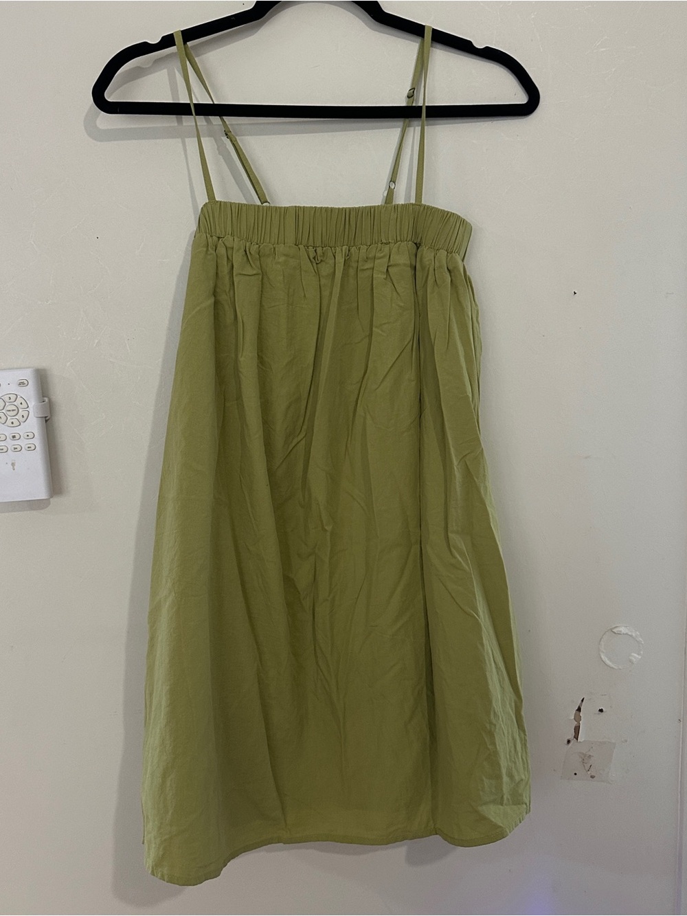 Light Olive Green Strappy Sundress